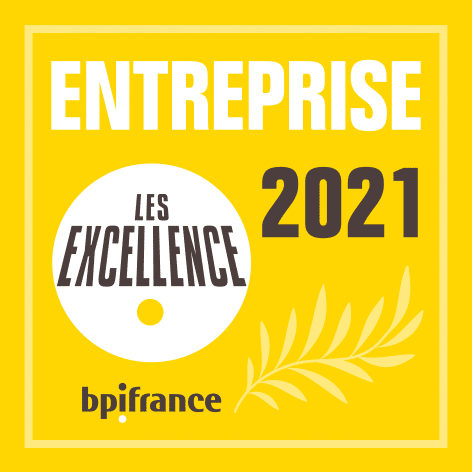 certifié Entreprise Les Excellence 2021 par bpifrance